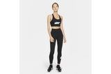 NNEKG Womens Dri FIT Swoosh Icon Clash GX Bra (Black Dark Smoke Grey Size S)