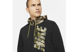 NNEKG Mens Dri FIT Full Zip Camo Hoodie (Black Khaki Rough Green Size 2XL)