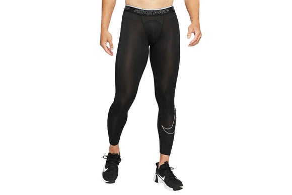 NNEKG Mens Pro Dri FIT Tights (Black White Size M)