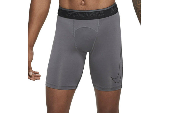 NNEKG Mens Pro Dri FIT Shorts (Iron Grey Black Black Size XL)