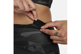 NNEKG Womens One Dri FIT Camo Mid Rise Tights (Dark Smoke Grey White Size L)
