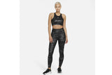 NNEKG Womens One Dri FIT Camo Mid Rise Tights (Dark Smoke Grey White Size XL)