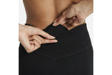 NNEKG Womens ONE Dri FIT Icon GX Mid Rise Tights (Black White Size M)