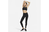 NNEKG Womens ONE Dri FIT Icon GX Mid Rise Tights (Black White Size XS)