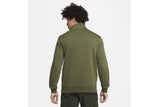 NNEKG Mens Sportswear Half Zip Sweatshirt (Rough Green Saturn Gold Saturn Gold Size L)