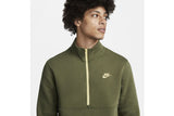NNEKG Mens Sportswear Half Zip Sweatshirt (Rough Green Saturn Gold Saturn Gold Size L)
