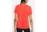 NNEKG Womens Dri FIT Swoosh Run Short Sleeve Top (Chile Red Reflective Silver Size XL)