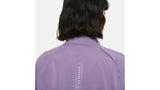 NNEKG Womens Dri FIT Swoosh Run Half Zip Layer Top (Amethyst Smoke White Size L)