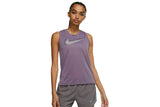 NNEKG Womens Dri FIT Swoosh Run Tank (Amethyst Smoke Reflective Silver Size XL)