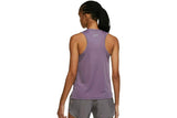 NNEKG Womens Dri FIT Swoosh Run Tank (Amethyst Smoke Reflective Silver Size L)