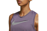 NNEKG Womens Dri FIT Swoosh Run Tank (Amethyst Smoke Reflective Silver Size M)