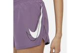 NNEKG Womens Dri FIT Swoosh Run Shorts (Amethyst Smoke Amethyst Smoke Reflective Silver Size L)