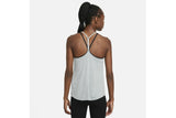 NNEKG Womens One Dri FIT Elastika Standard Tank (Particle Grey Heater Black Size XS)