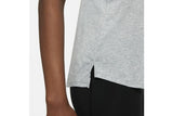 NNEKG Womens One Dri FIT Elastika Standard Tank (Particle Grey Heater Black Size S)