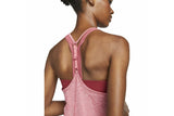 NNEKG Womens One Dri FIT Elastika Standard Tank (Archaeo Pink Heather White Size L)