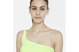 NNEKG Womens Sportswear Air Asymmetrical Tank (Lime Ice Volt White Size M)