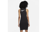 NNEKG Womens Sportswear Swoosh Dress (Black White White Size S)