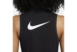 NNEKG Womens Sportswear Swoosh Dress (Black White White Size L)