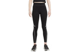 NNEKG Womens Sportswear Swoosh High Rise Leggings (Black White White Size L)