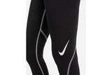 NNEKG Womens Sportswear Swoosh High Rise Leggings (Black White White Size M)