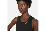 NNEKG Womens Dri FIT Race Crop Top (Black Reflective Silver Size L)