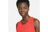 NNEKG Womens Dri FIT Race Crop Top (Bright Crimson Reflective Silver Size L)