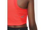 NNEKG Womens Dri FIT Race Crop Top (Bright Crimson Reflective Silver Size L)