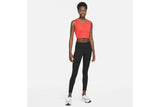 NNEKG Womens Dri FIT Race Crop Top (Bright Crimson Reflective Silver Size M)