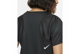 NNEKG Womens Dri FIT Race Top Short Sleeve (Black Reflective Silver Size L)