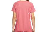NNEKG Womens Dri FIT Race Top Short Sleeve (Archaeo Pink Reflective Silver Size L)