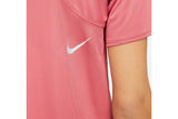 NNEKG Womens Dri FIT Race Top Short Sleeve (Archaeo Pink Reflective Silver Size S)