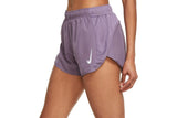 NNEKG Womens Dri FIT Tempo Race Shorts (Amethyst Smoke Reflective Silver Size XL)