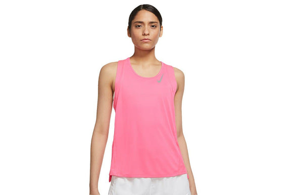 NNEKG Womens Dri FIT Race Singlet (Hyper Pink Reflective Silver Size S)