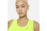 NNEKG Womens Dri FIT Race Singlet (Volt Reflective Silver Size M)