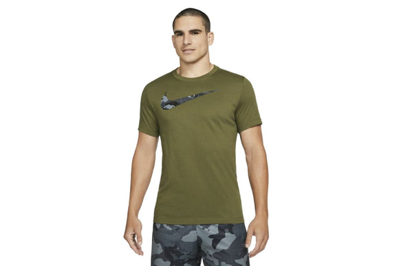 NNEKG Mens Dri FIT Camo Fill GFX Tee (Rough Green Size L)