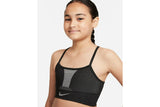NNEKG Girls Dri FIT Indy Seamless Bra (Black Black Size XL)