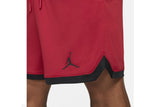 NNEKG Mens Jordan Dri FIT Air Knit Shorts (Gym Red Black Black Size XL)