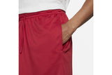 NNEKG Mens Jordan Dri FIT Air Knit Shorts (Gym Red Black Black Size XL)