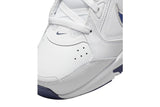 NNEKG Mens Defy All Day Running Shoes (White Midnight Navy Metallic Silver Size 8.5 US)