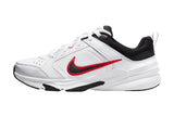 NNEKG Mens Defy All Day Running Shoes (White Black University Red Size 12 US)