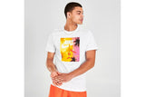 NNEKG Mens Sportswear Swoosh By Air Photo Tee (White Size S)
