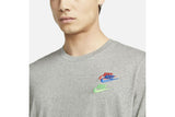 NNEKG Mens Sportswear Club Essentials T Shirt (Dark Grey Heather Size XL)