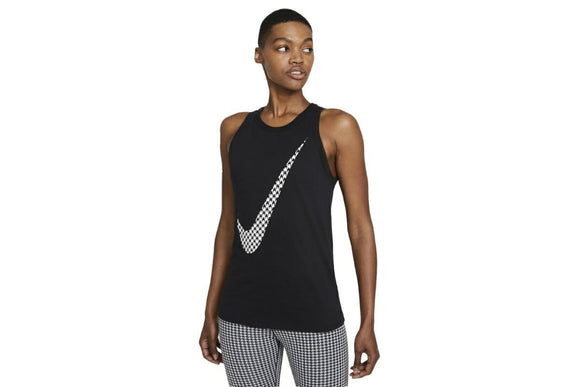 NNEKG Womens Dri FIT Icon Clash Tank (Black White Size S)