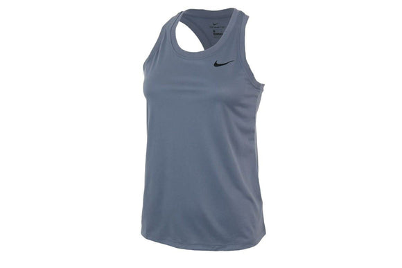 NNEKG Womens Dri FIT Leg Racerback Tank (Ashen Slate Size XL)