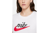 NNEKG Womens Sportswear Swoosh Regular Tee (White Size M)