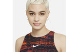 NNEKG Womens Sportswear All Over Print Tank (Black Orange Size M)