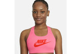 NNEKG Womens Dri FIT Swoosh Club Futura GX Bra (Hyper Pink Bright Crimson Bright Crimson Size M)