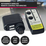 NNEDPE Heavy duty long range model wireless control system for winch