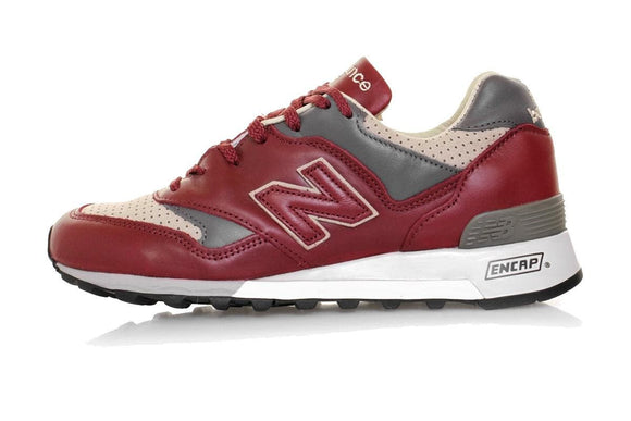 NNEKG Balance Mens 577 Sneaker (Burgundy Taupe Size 12 US)