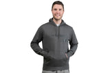 NNEKG Balance Mens Core Fleece Hoodie (Heather Charcoal Size XL)